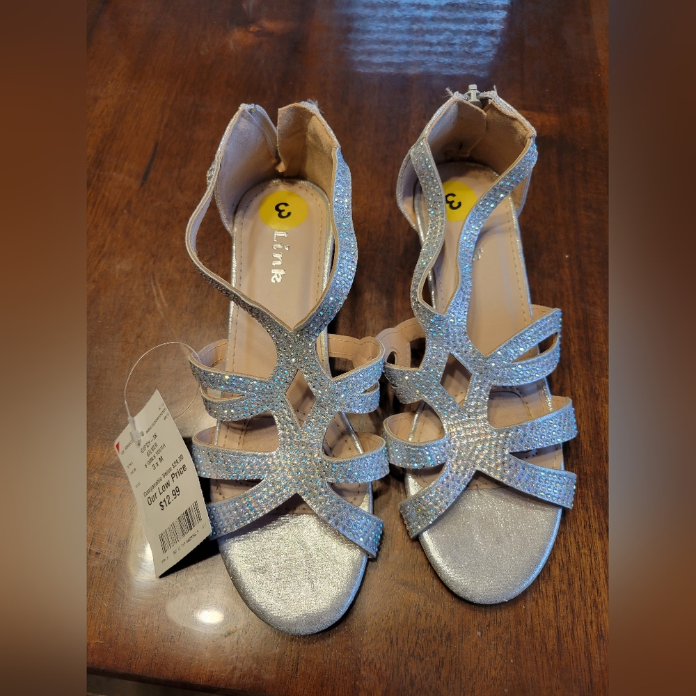 Girl's Sparkly Sandals